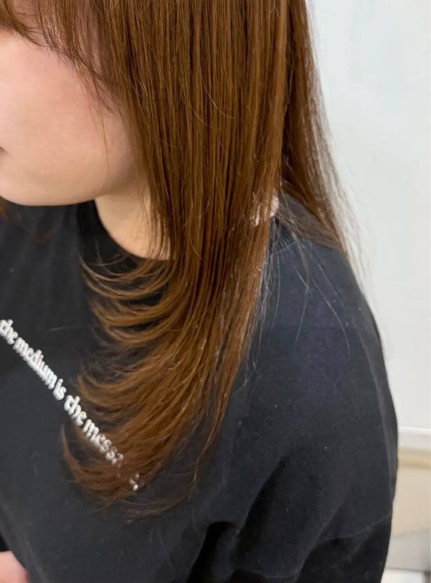 ロング 🥨レディースカット 募集中/厚智菜美🥨のヘアスタイル