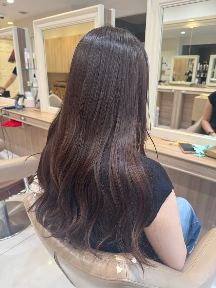 ロング ママ美容師⭐️ シモダイラ ヒデミのヘアスタイル
