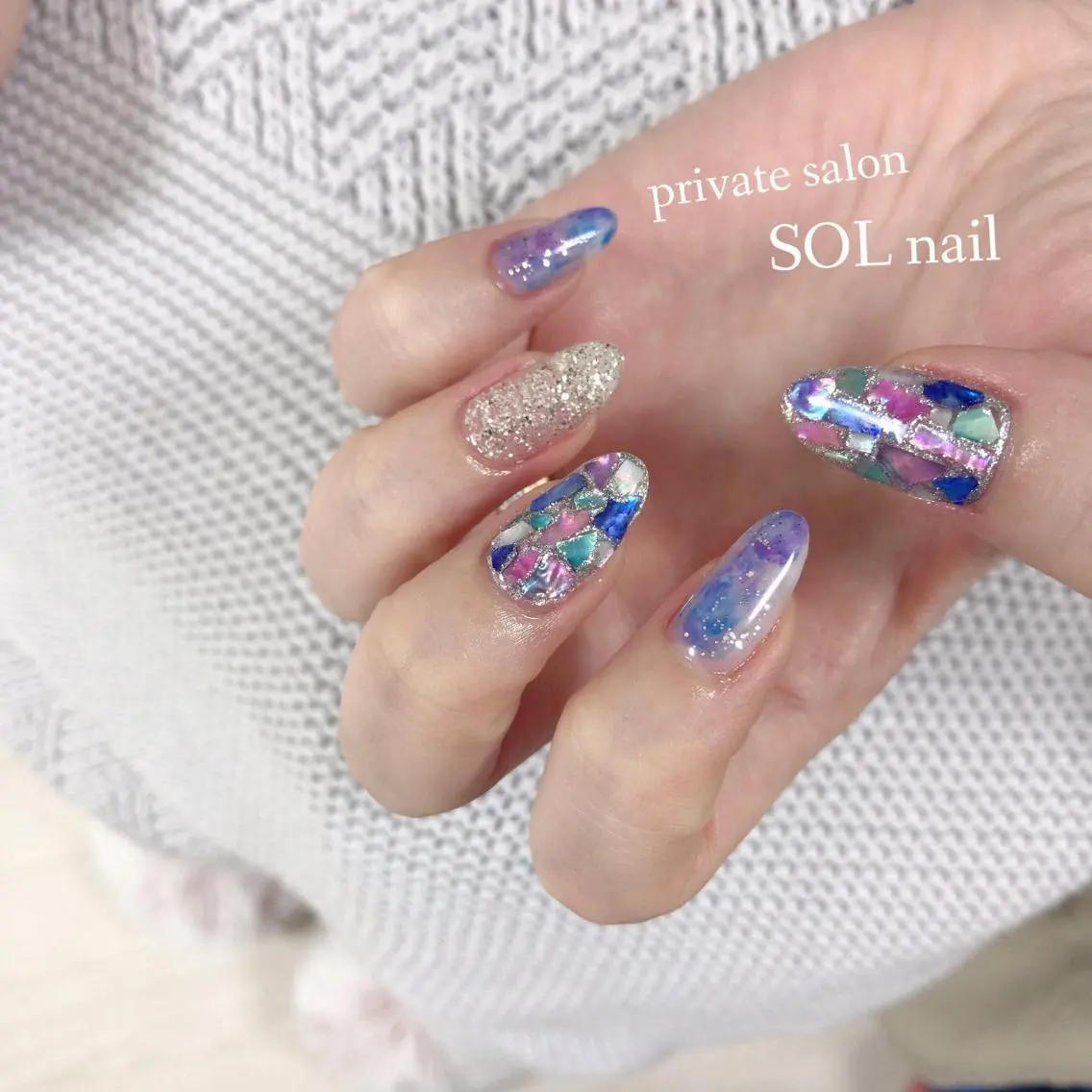 ネイル ハンドネイル SOL NAILのネイルデザイン