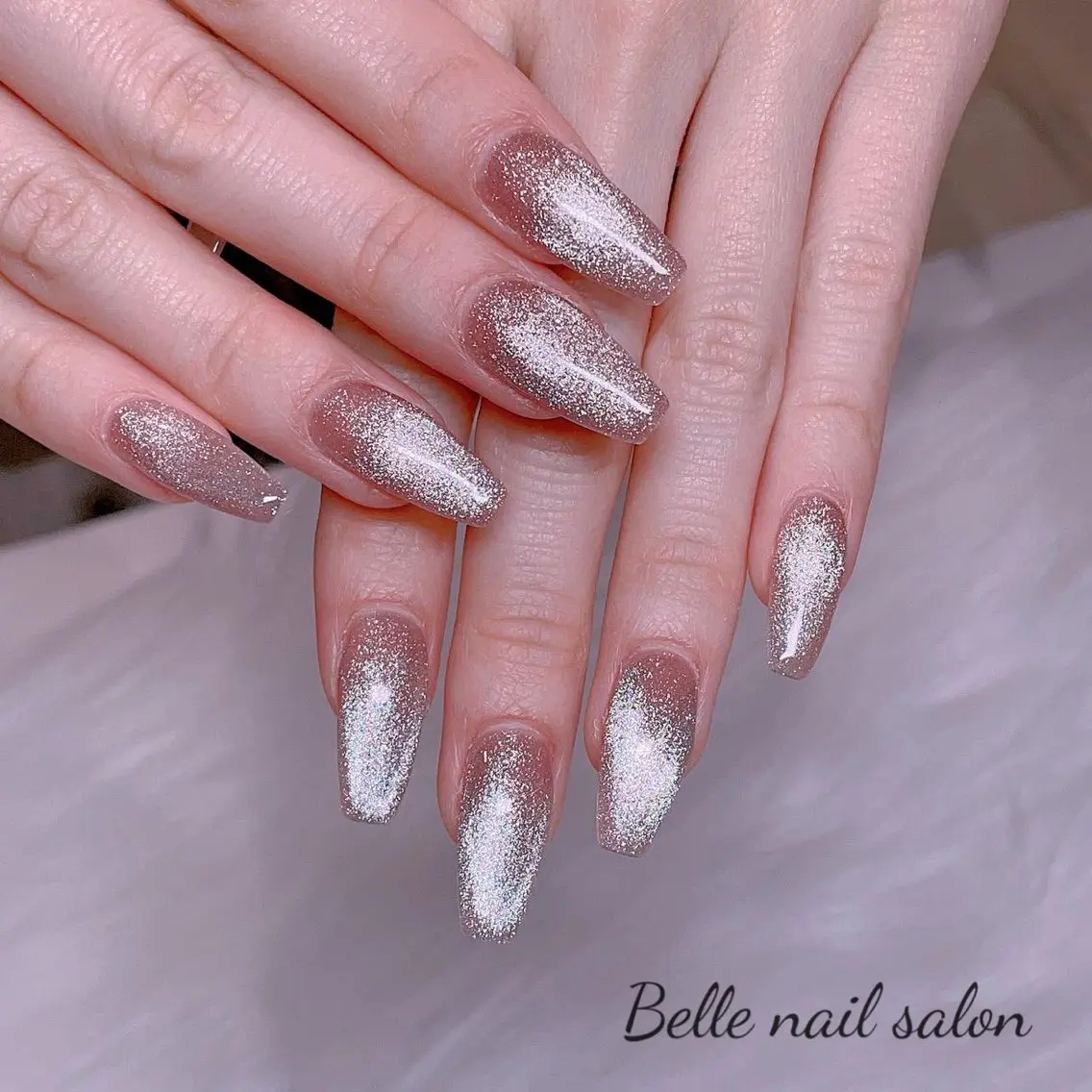 ネイル マグネットネイル スカルプネイル Belle nail salon 新小岩のネイルデザイン