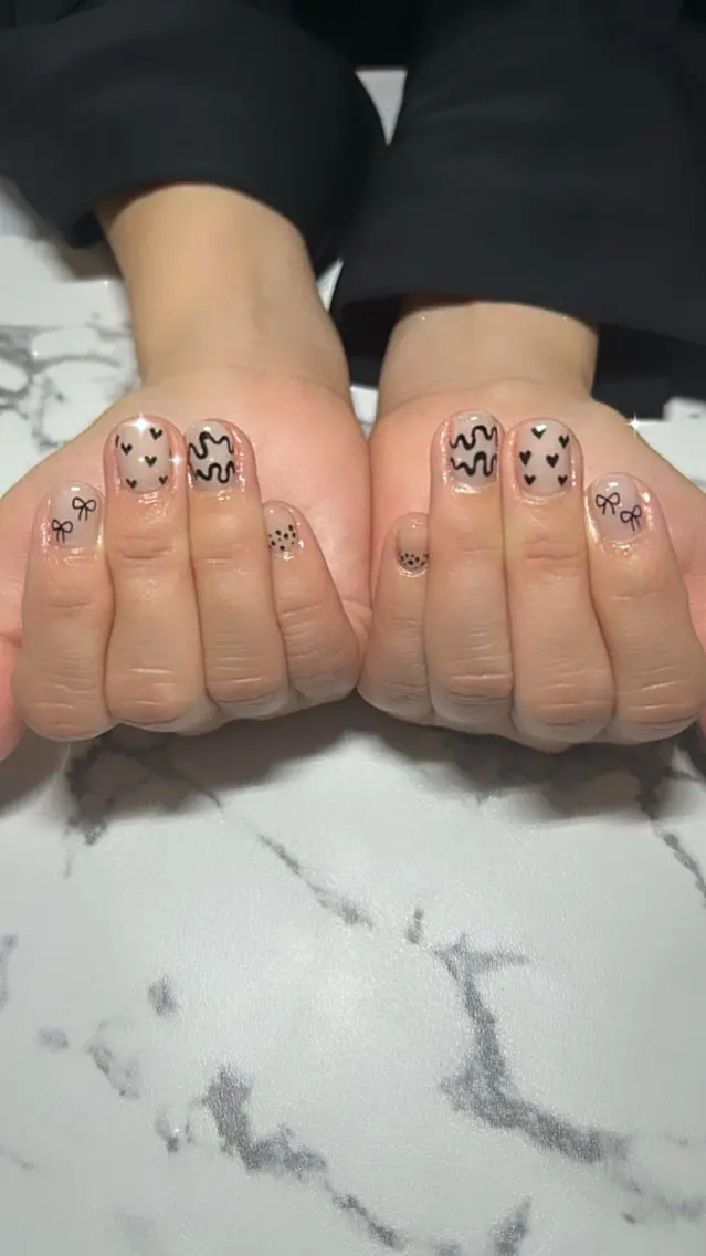 ネイル belle nail 1552のネイルデザイン