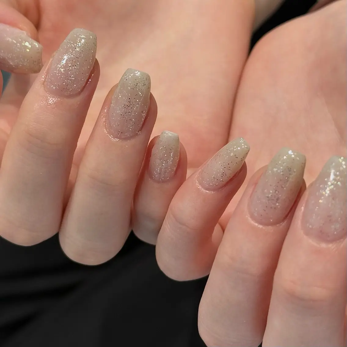 ネイル ラメ(グリッター) ハンドネイル nails by wakabaのネイルデザイン