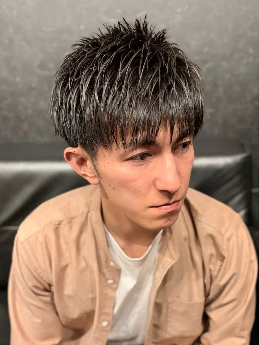 ショート メンズ マッシュ ショートヘア メンズ特化 星野裕人のヘアスタイル