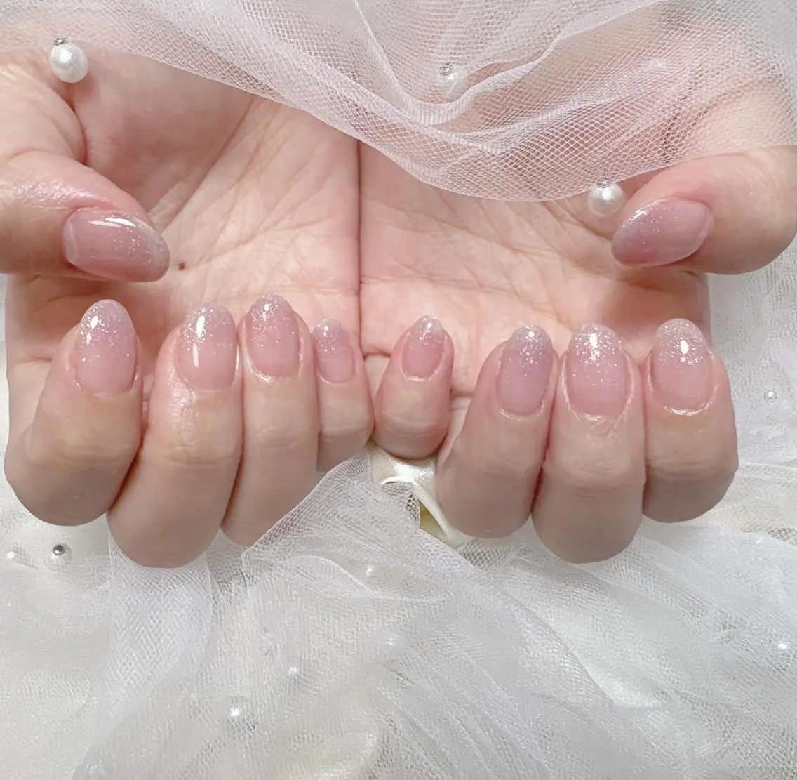 ネイル ハンドネイル ハンドケア 🎀長さだし船橋🎀 ネイルサロンのネイルデザイン