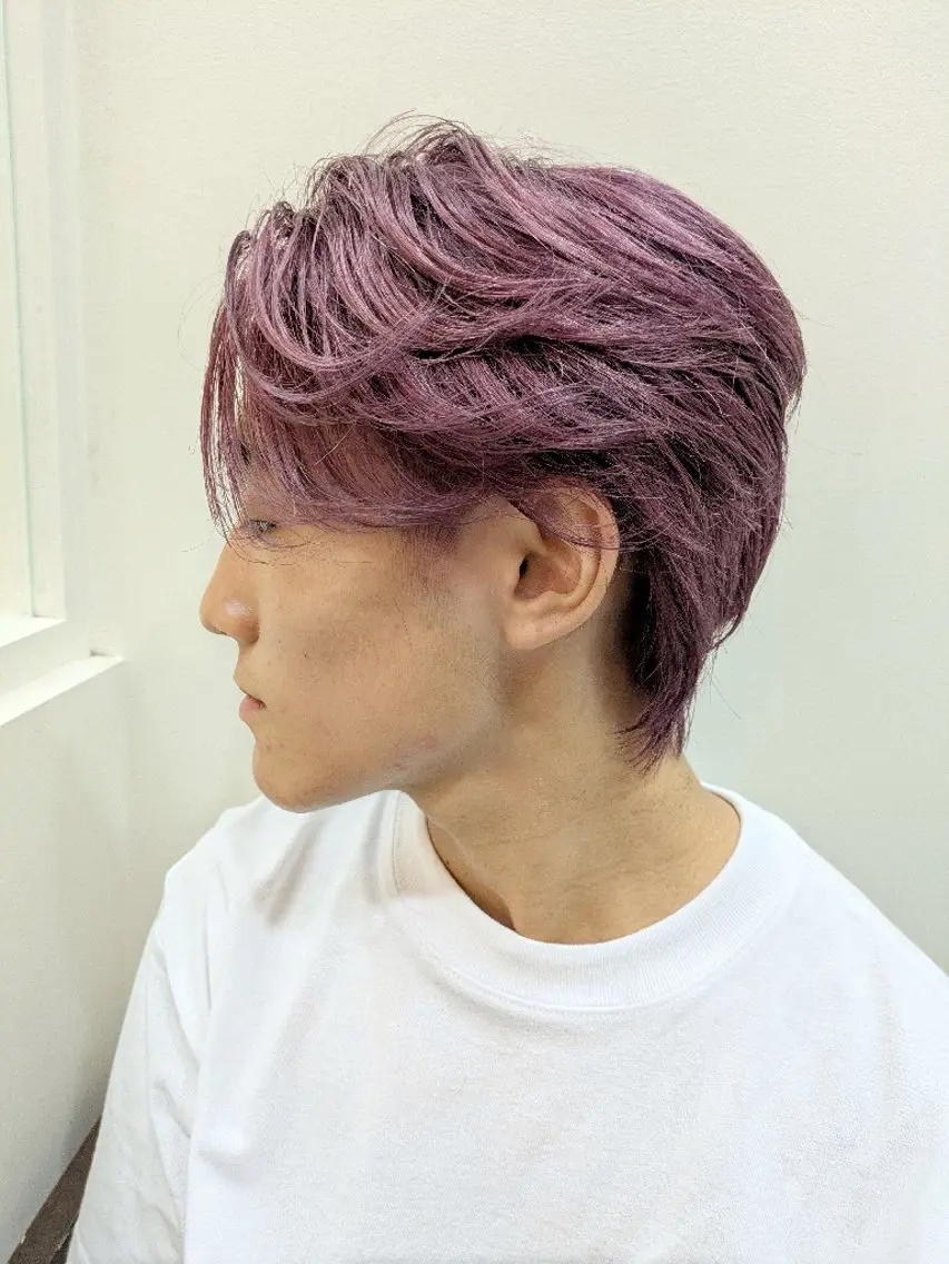 ショート カット ヘアカラー トリートメント 増田 耀のヘアスタイル