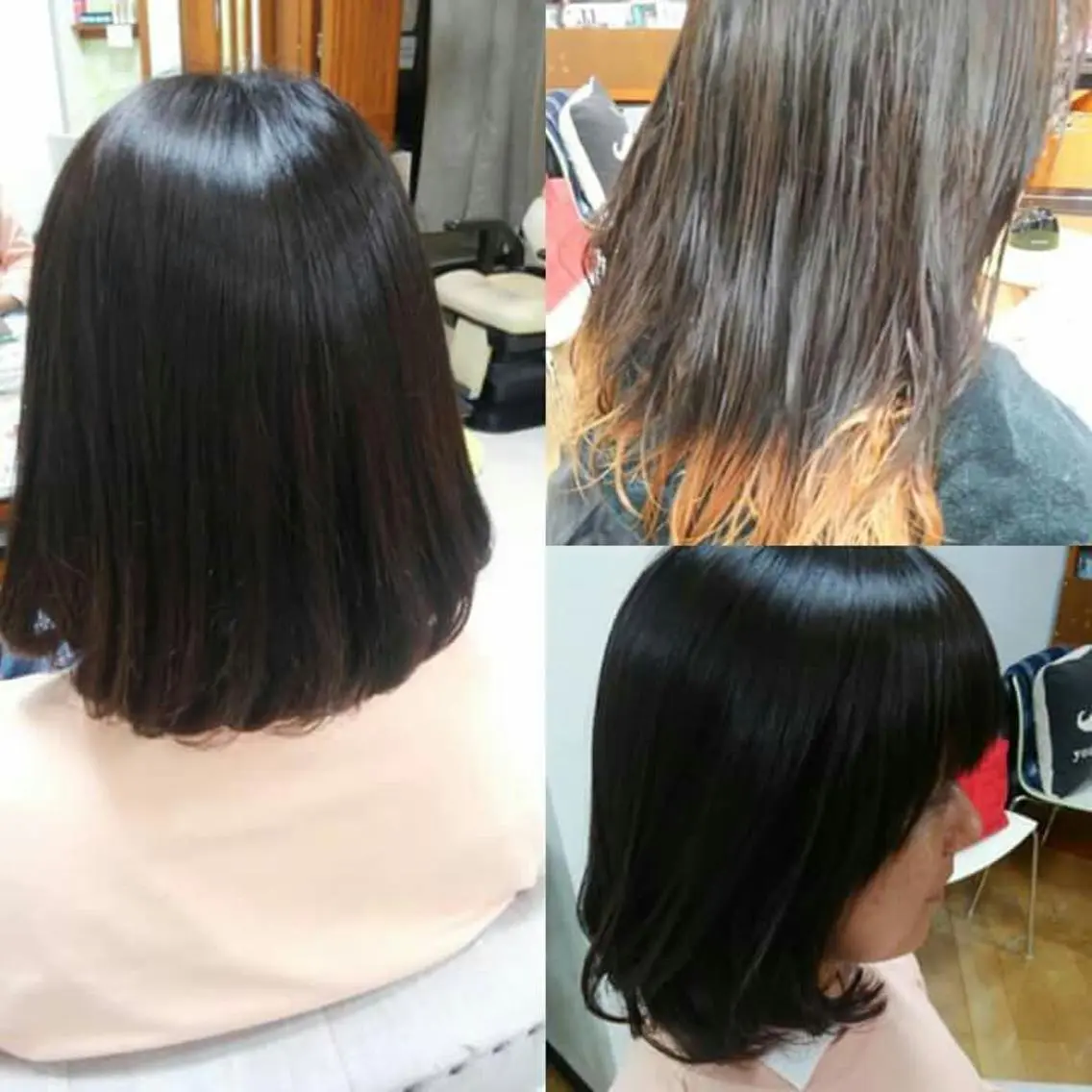 ミディアム 野末 美穂のヘアスタイル