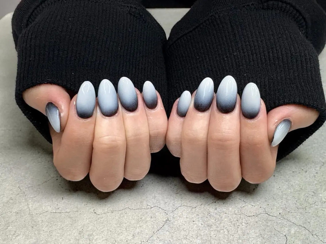 ネイル フットネイル ジェルネイル グラデーション ラメ(グリッター) マグネットネイル ハンドネイル ハンドケア ♡Bivi♡自爪に 優しいネイルサロンのネイルデザイン
