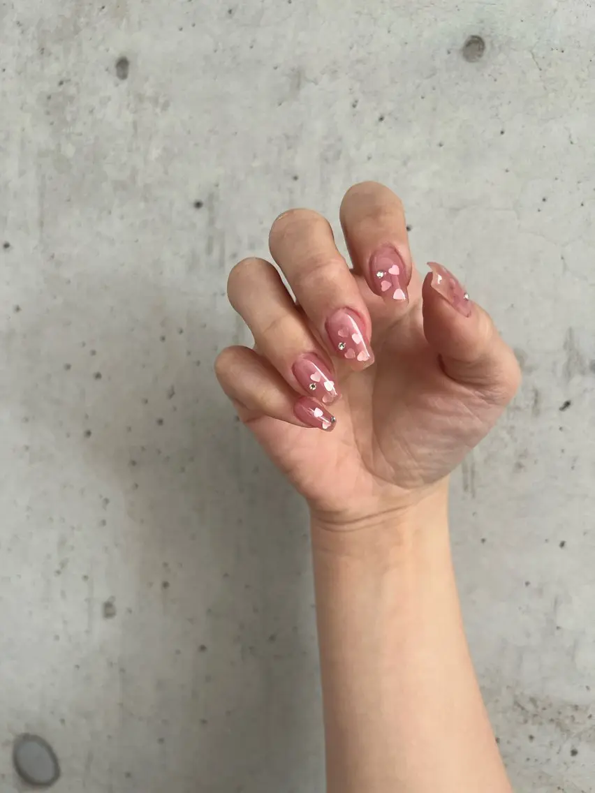 ネイル バレンタイン Charme. NOBUKOのネイルデザイン