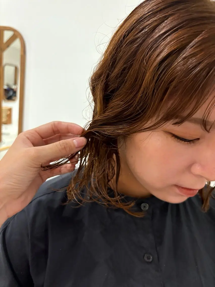 カラー ベージュカラー ヘアカラー shiozaki izumiのヘアスタイル