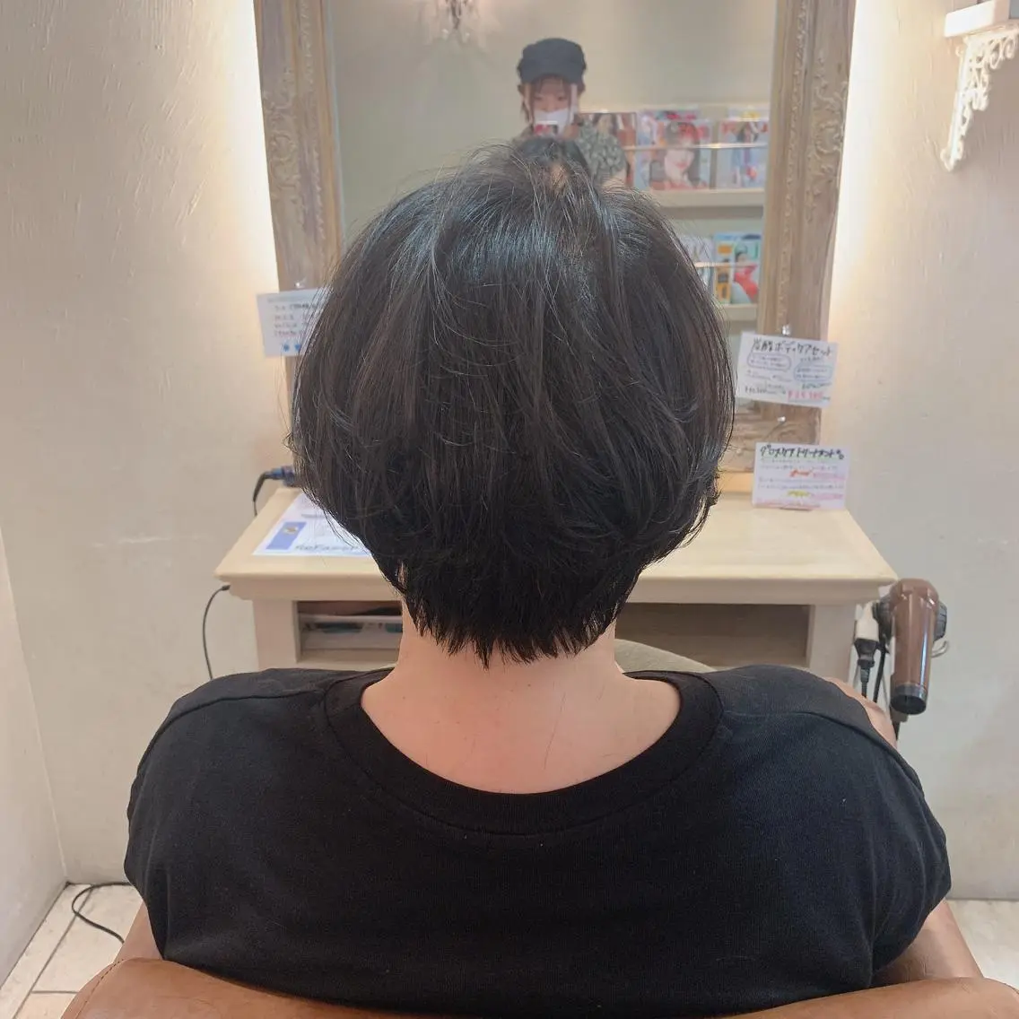 ショート 丸みショート ショートヘア 森 早希絵のヘアスタイル