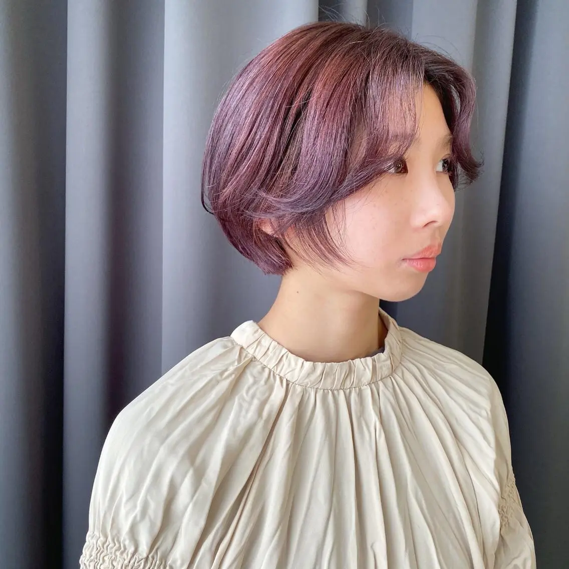 ショート カラー ショートボブ ボブ ショートヘア ORIKA 美容室のヘアスタイル