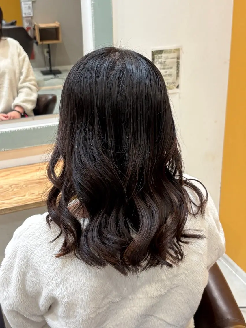 セミロング ROOMS Himariのヘアスタイル