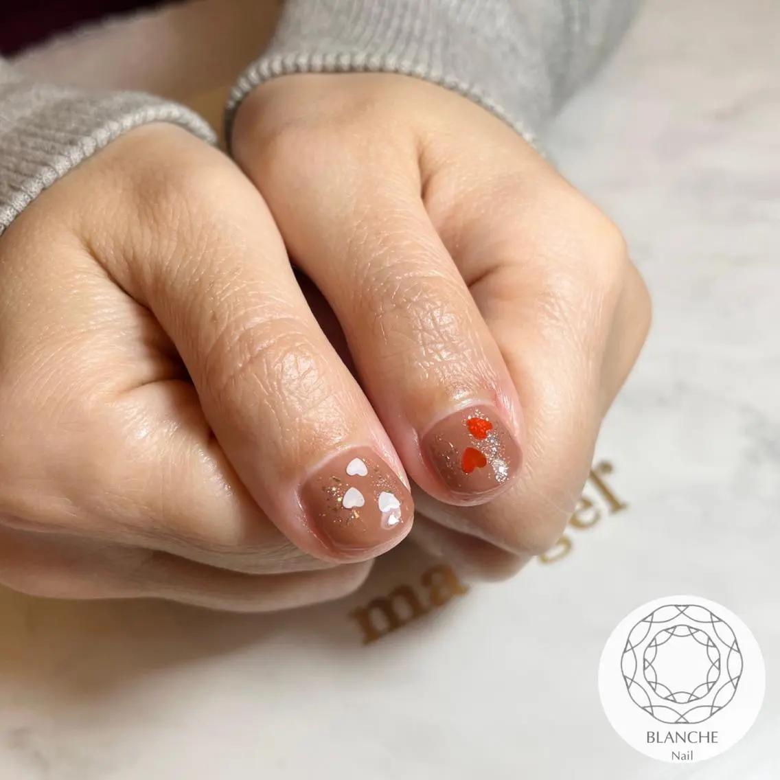 ネイル BLANCHE Nailのネイルデザイン