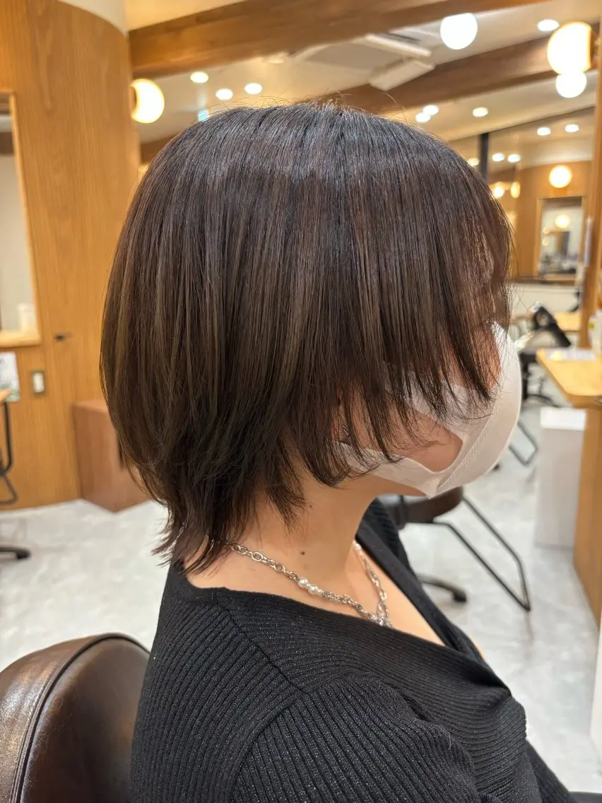 ショート ウルフカット ROPE 💎かなみ💎のヘアスタイル