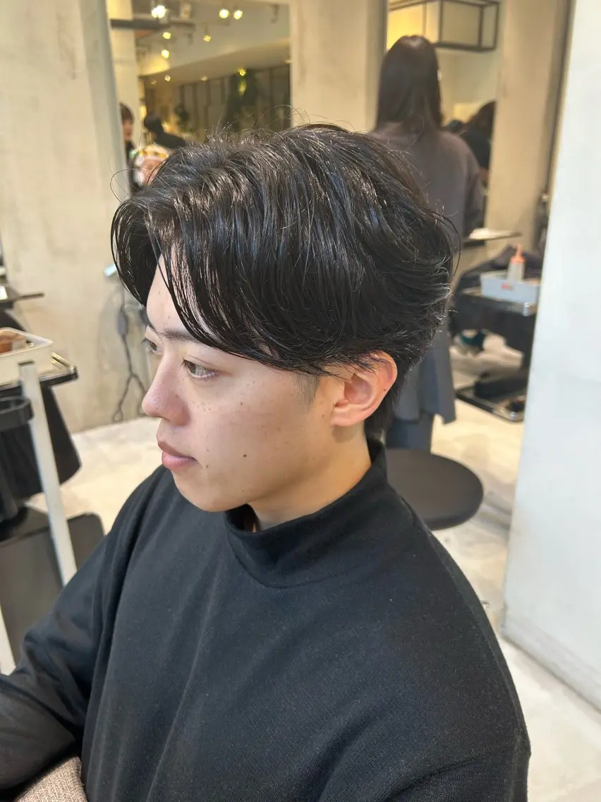 パーマ メンズ メンズ清潔感のプロ 💈メンズパーマ藤田のヘアスタイル