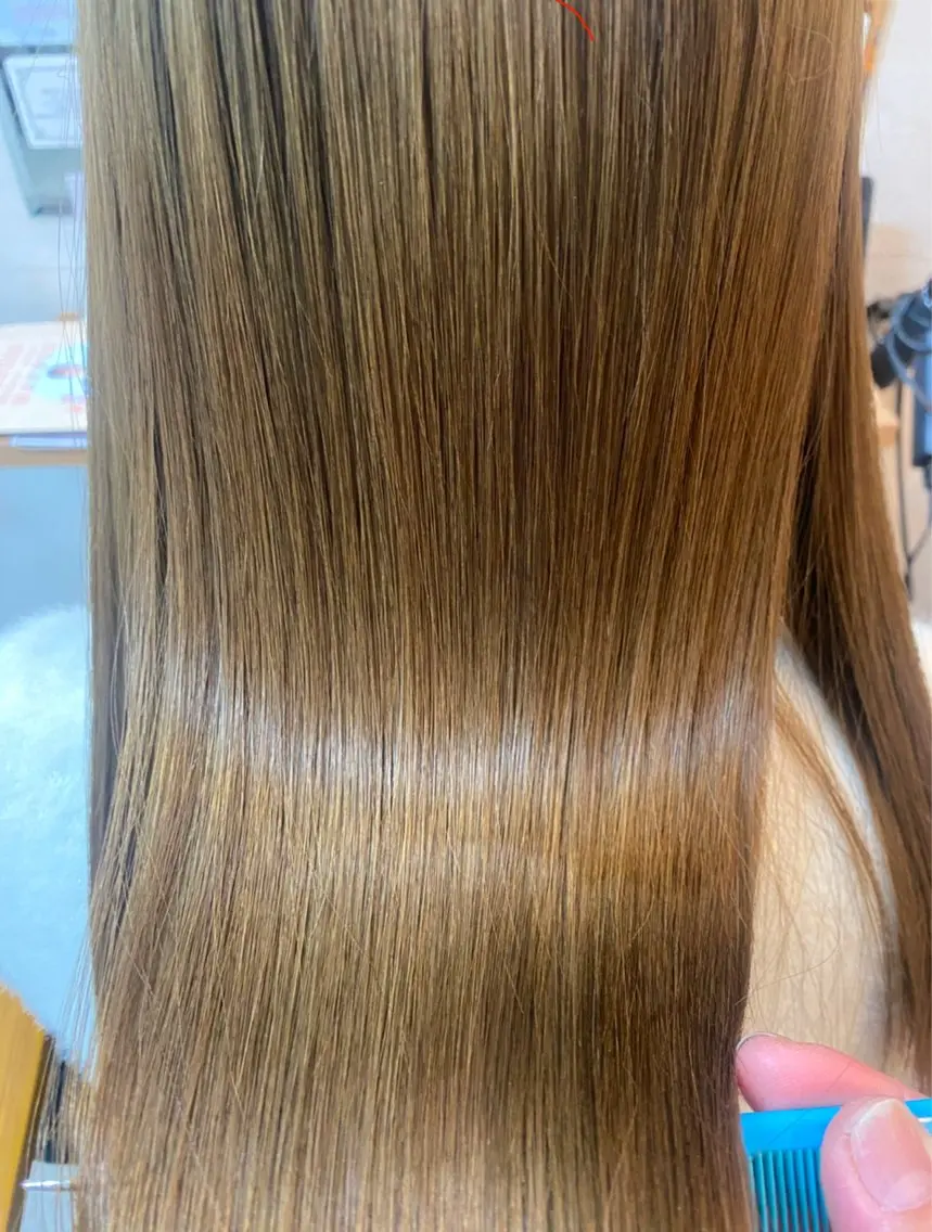 ロング カラー 田淵 心琴のヘアスタイル