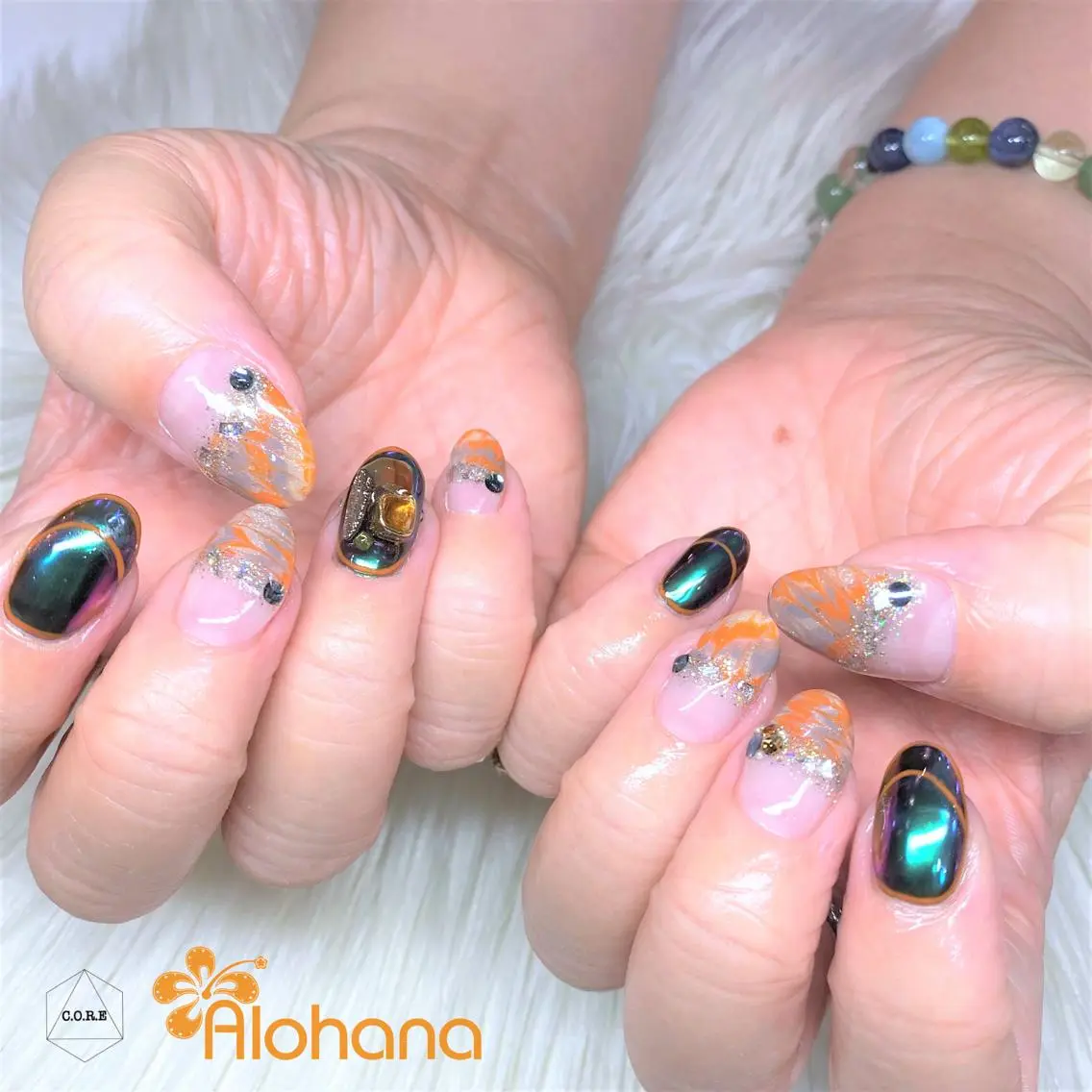 ネイル ハンドネイル Alohana Minaのネイルデザイン