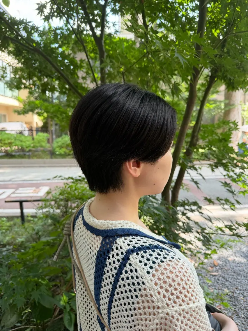 ショート 空🫧小顔/レイヤー /ショート/似合わせのヘアスタイル