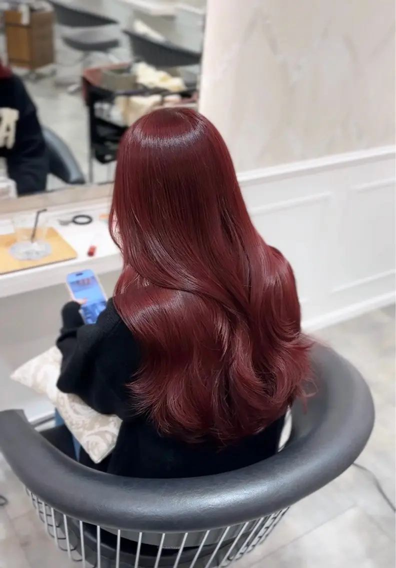 無料カットモデル🎀【レディースロング】Aujuaシャンプートリートメント付き！の写真