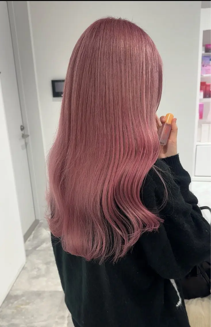 ˖ ࣪⊹ブリーチ(リタッチ)＋カラー🎀ೀの写真