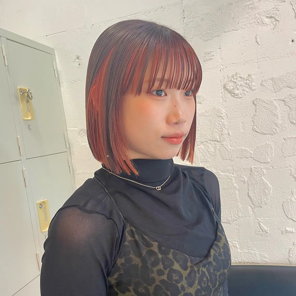 ショート カラー ヘアアレンジ ヘアカラー トリートメント 🎀レイヤー 透明感 カラーyuuri🎀のヘアスタイル