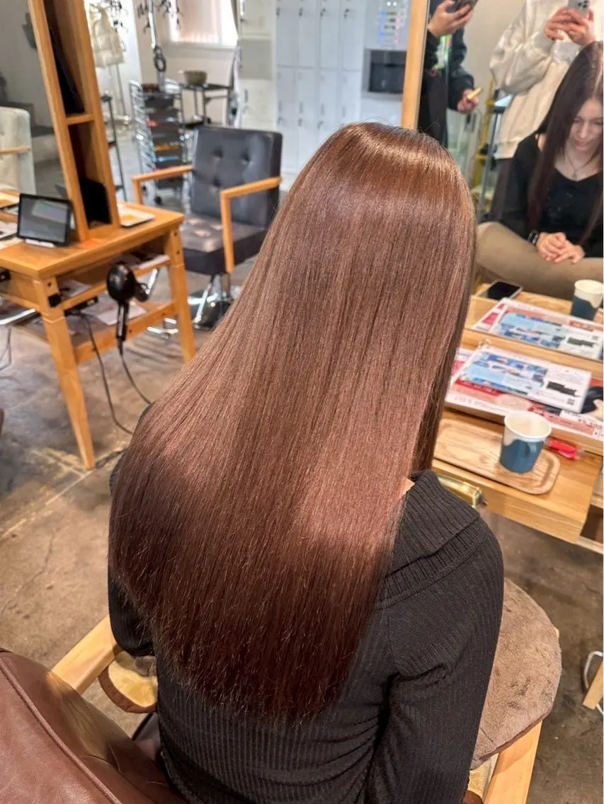 ロング カラー くまざき　なな /メンズモデル募集のヘアスタイル