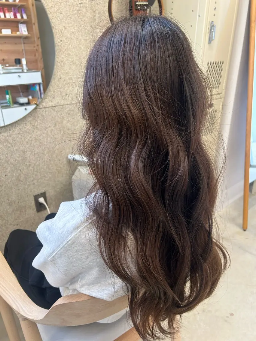 ロング ヘアアレンジ ヘアセット SiLO Yukinaのヘアスタイル