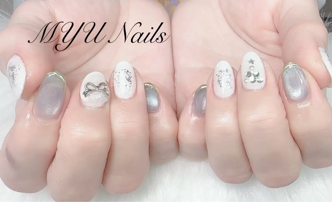 ネイル ジェルネイル 持ち込み ニュアンスネイル ワンカラーネイル パラジェル ニュアンスネイル🌈 MYU Nailsのネイルデザイン