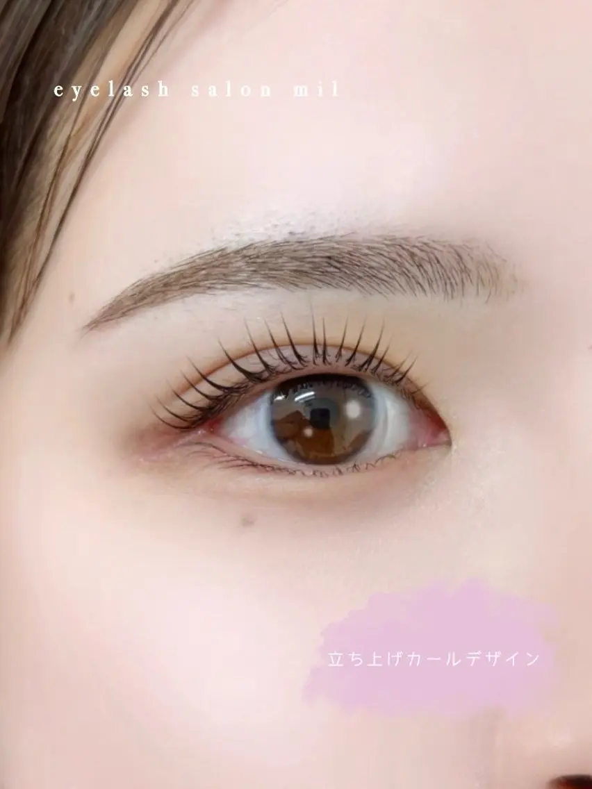 パーマ mil✩.* Hinaのマツエク・マツパデザイン