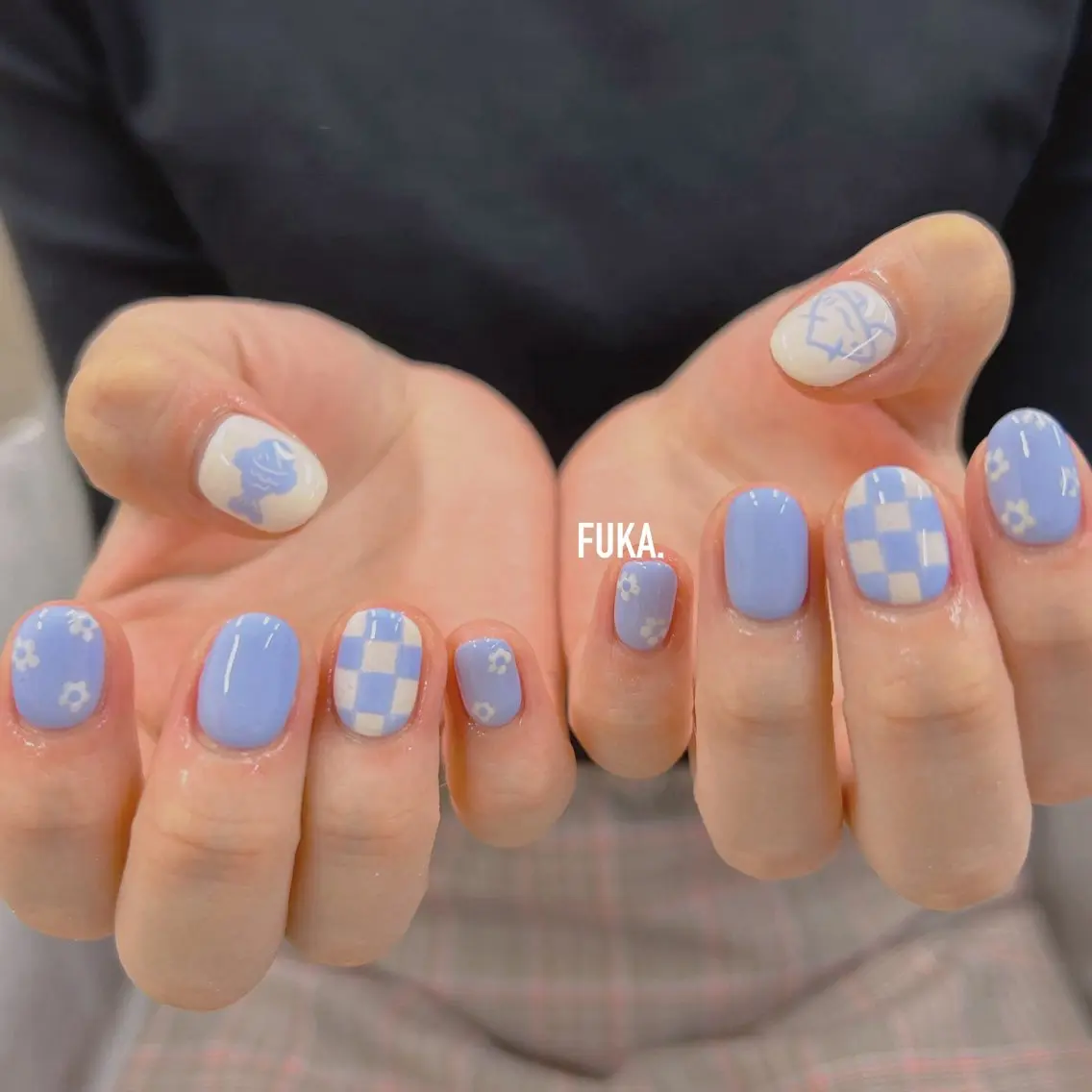 ネイル アートネイル 韓国ネイル ニュアンスネイル ハンドネイル Nail♡Fuka. /6月予約受付中のネイルデザイン
