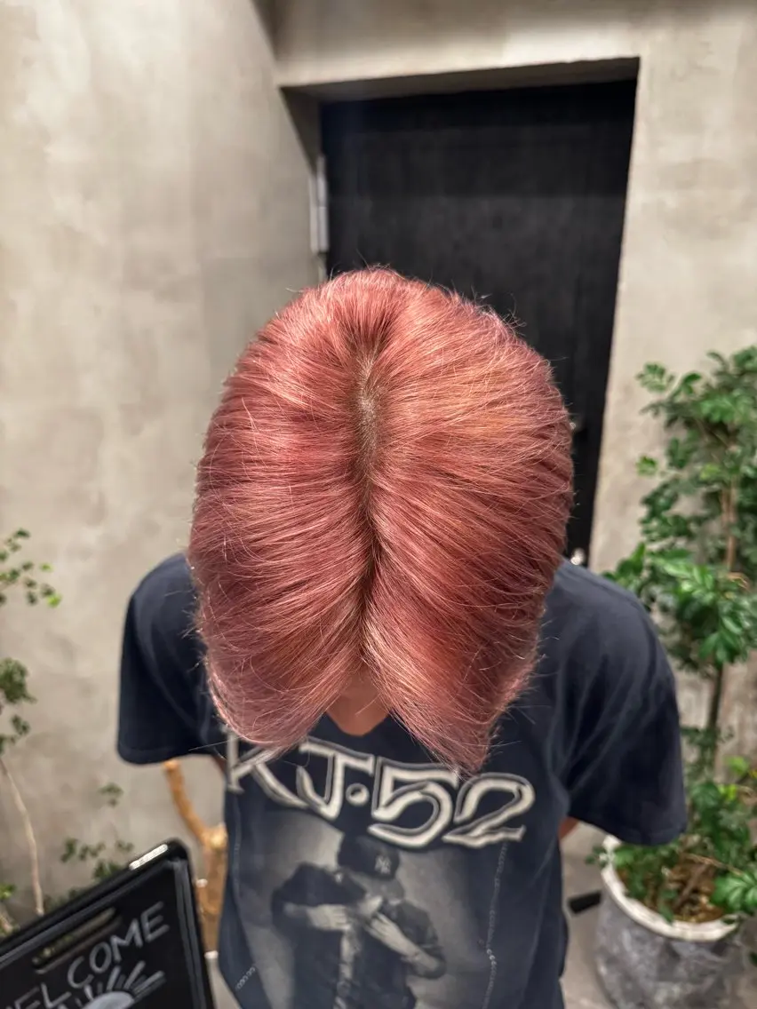 メンズ メンズブリーチ 艶beige ♡ayana♡のヘアスタイル