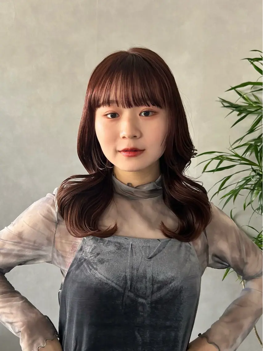 ミディアム レイヤーカット ❤️ショートカット ・顔周りカット❤️のヘアスタイル