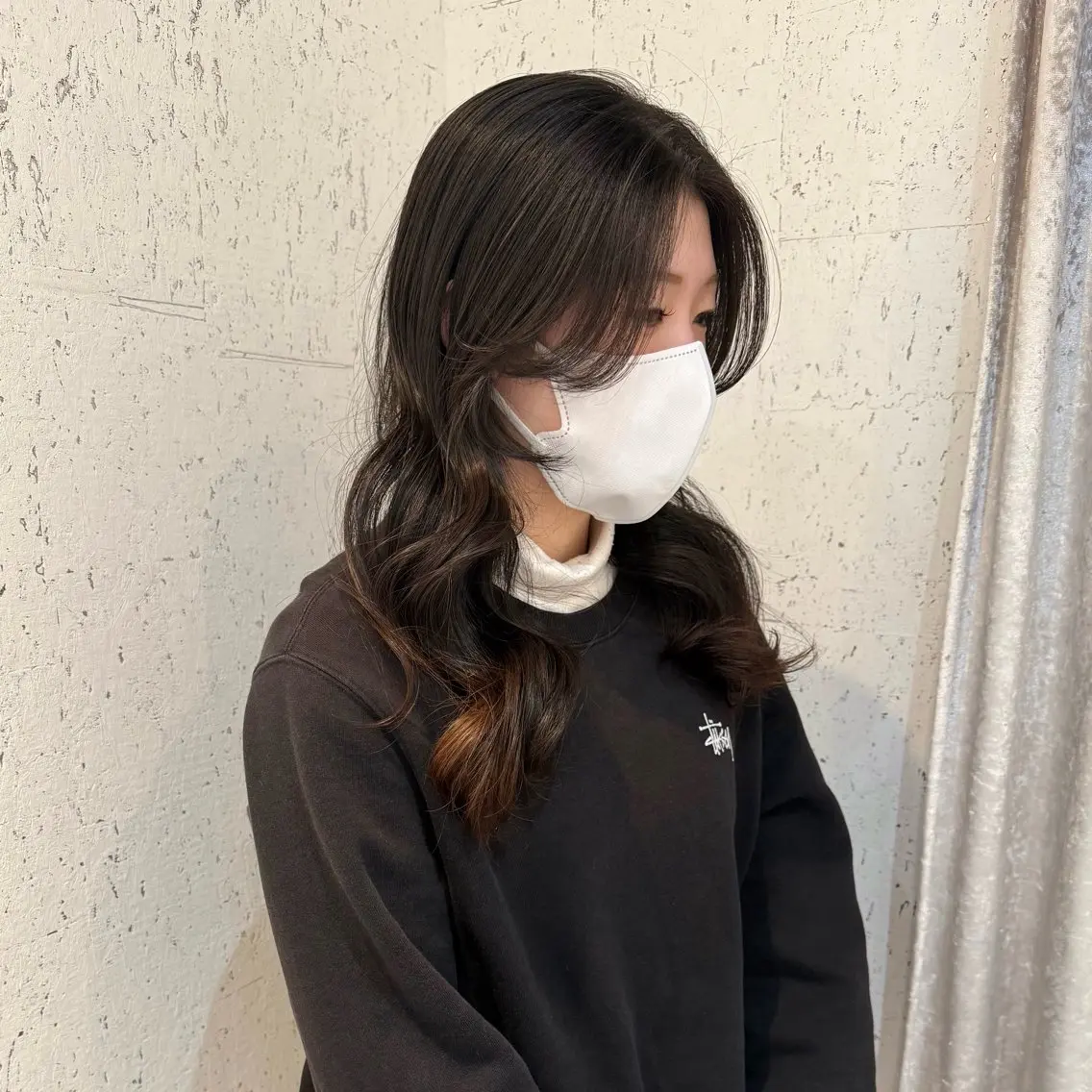 ミディアム カラー カット トリートメント mai / linoah˚✧のヘアスタイル