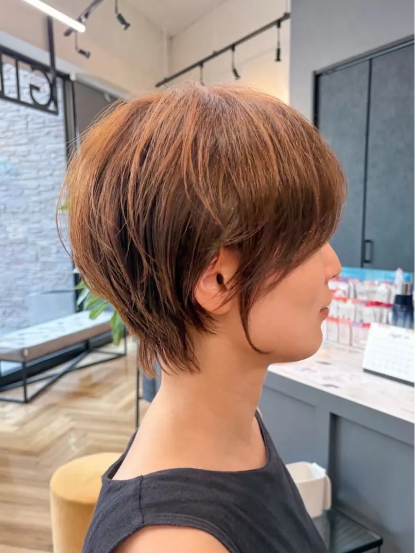 ショート 久保 佳乃のヘアスタイル