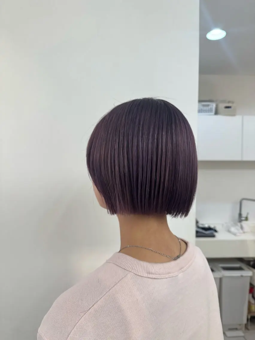ショート 山内 瑞穂のヘアスタイル