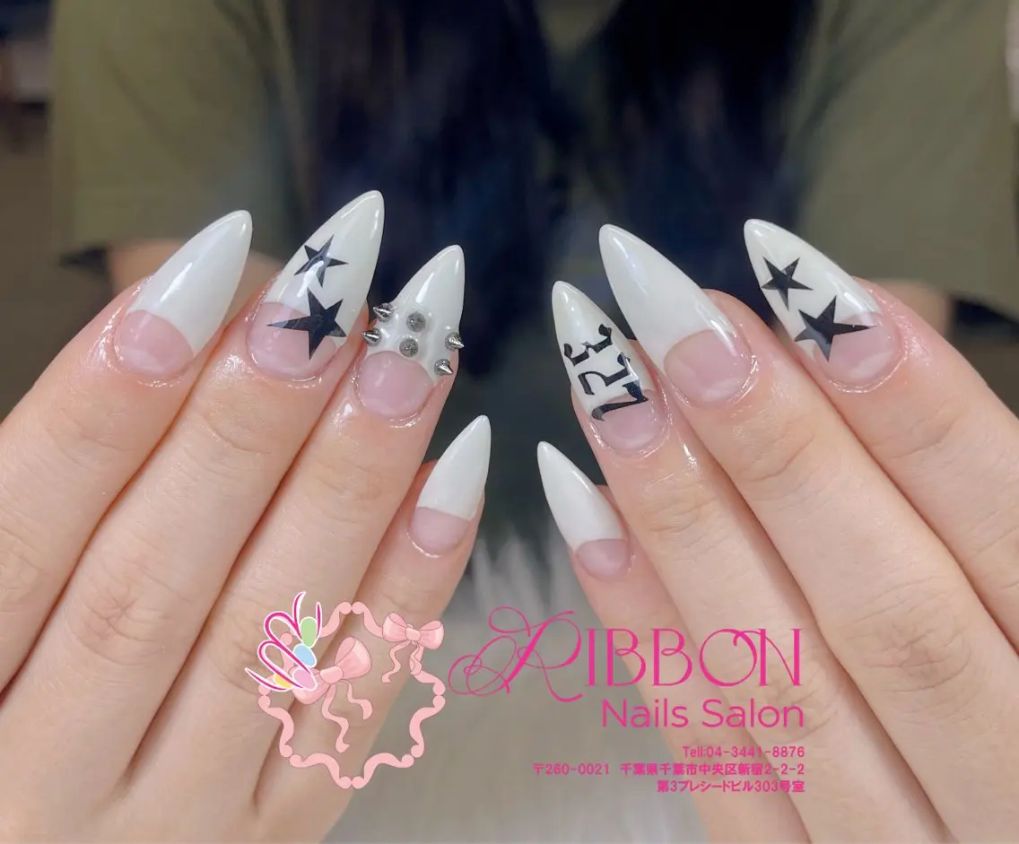 ネイル ハンドネイル Ribbonnail salonのネイルデザイン