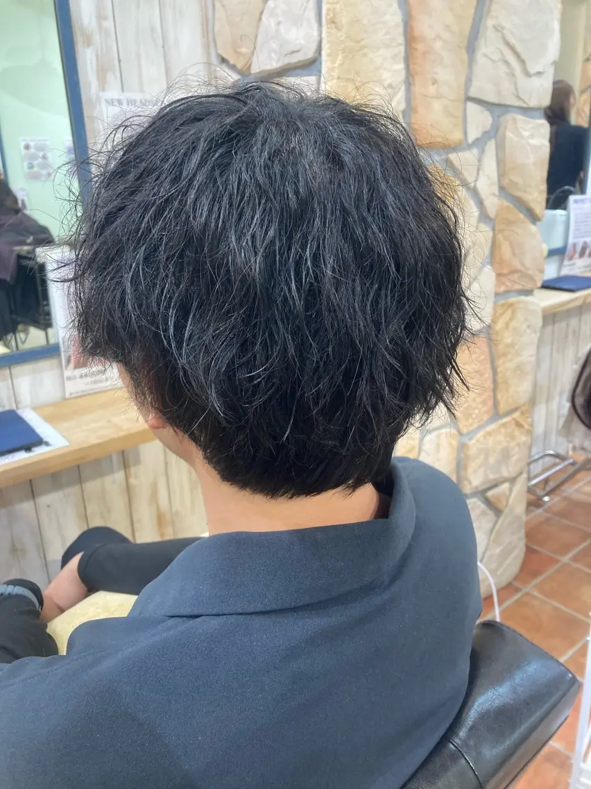💇♂️メンズカット+パーマ🌀〈所要時間3~4h〉の写真