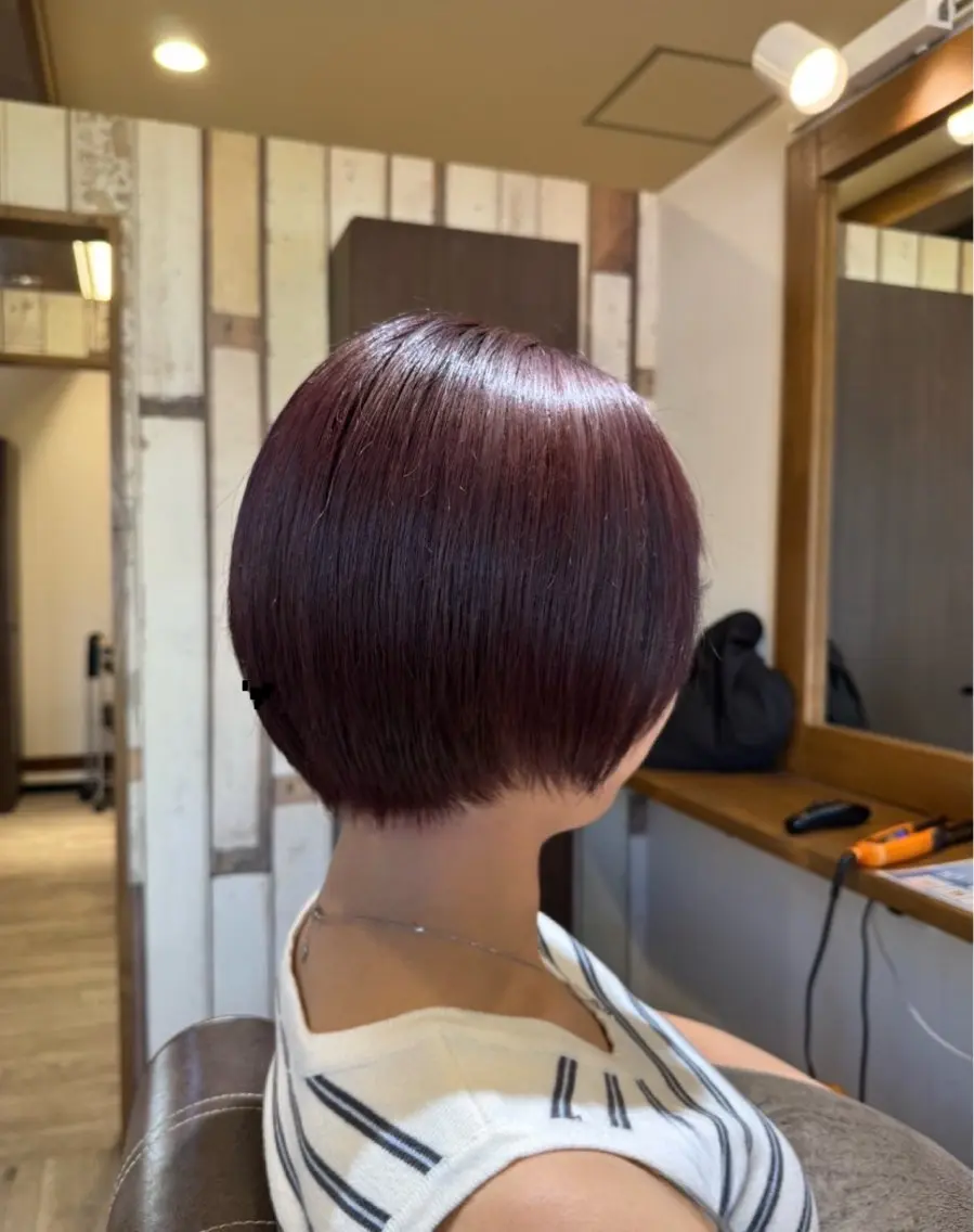 ショート Tie リナのヘアスタイル