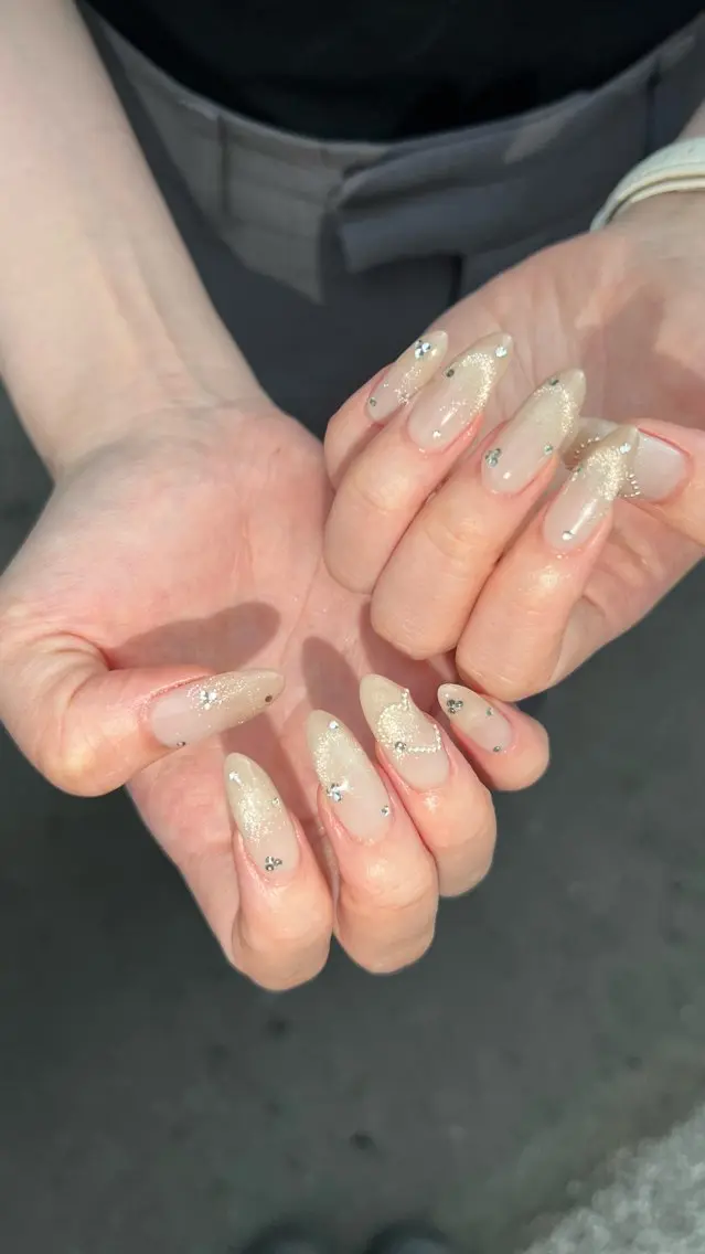 ネイル マグネットネイル ハンドネイル M.JEWELRY REMI🎀五反野店のネイルデザイン