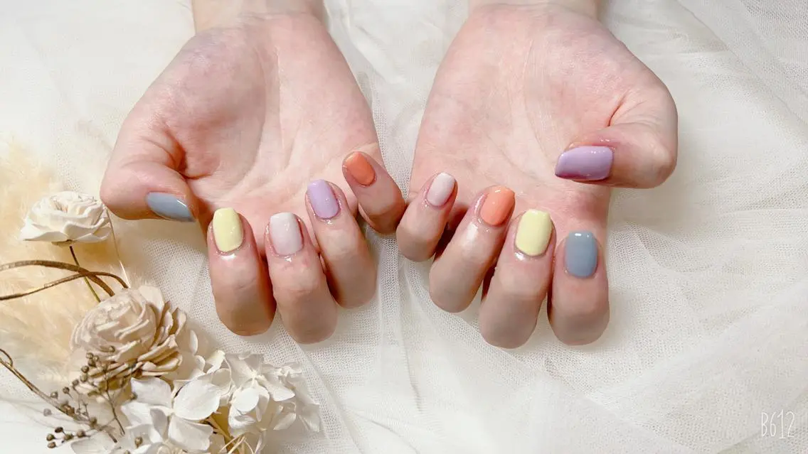 ネイル シンプルネイル M_ nail salonのネイルデザイン
