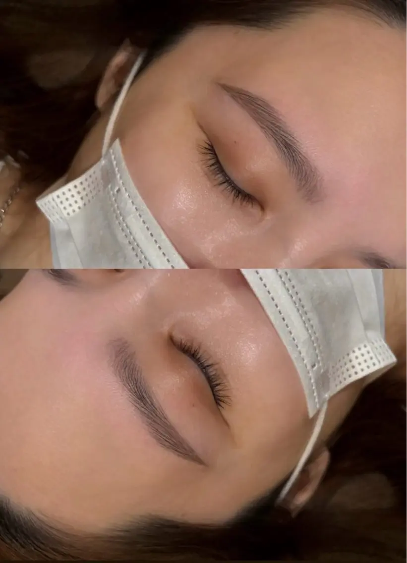 blow styling【perm + wax】の写真