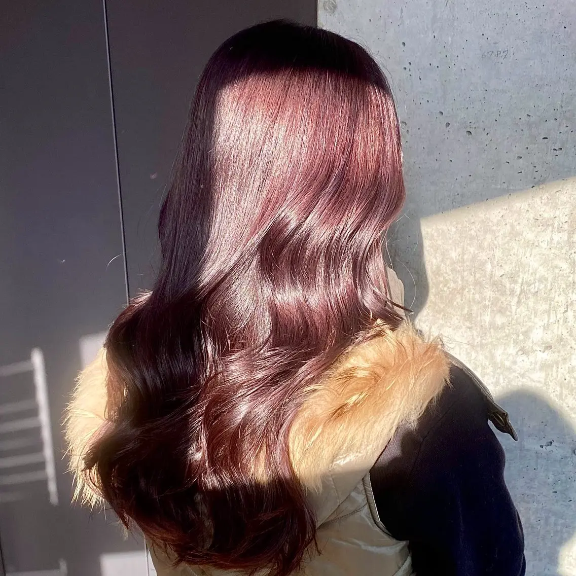 セミロング ヘアカラー トリートメント ブリーチなしダブル カラー/レイヤー太我のヘアスタイル