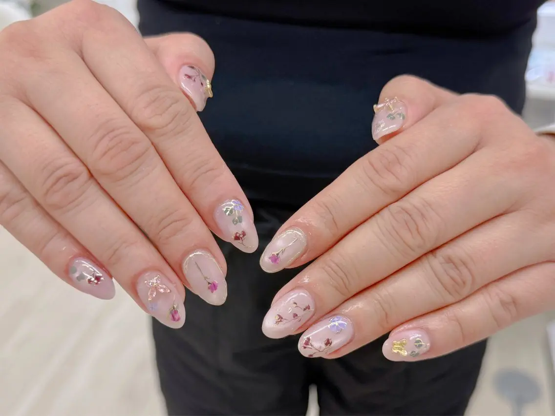 ネイル ハンドネイル OCEAN nail パラジェル　取扱い店のネイルデザイン