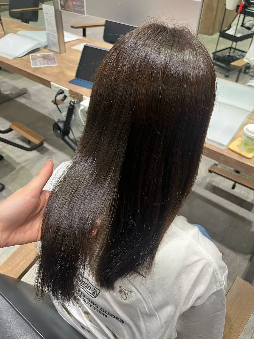 カラー ブラウンカラー miu / Balance天王寺のヘアスタイル