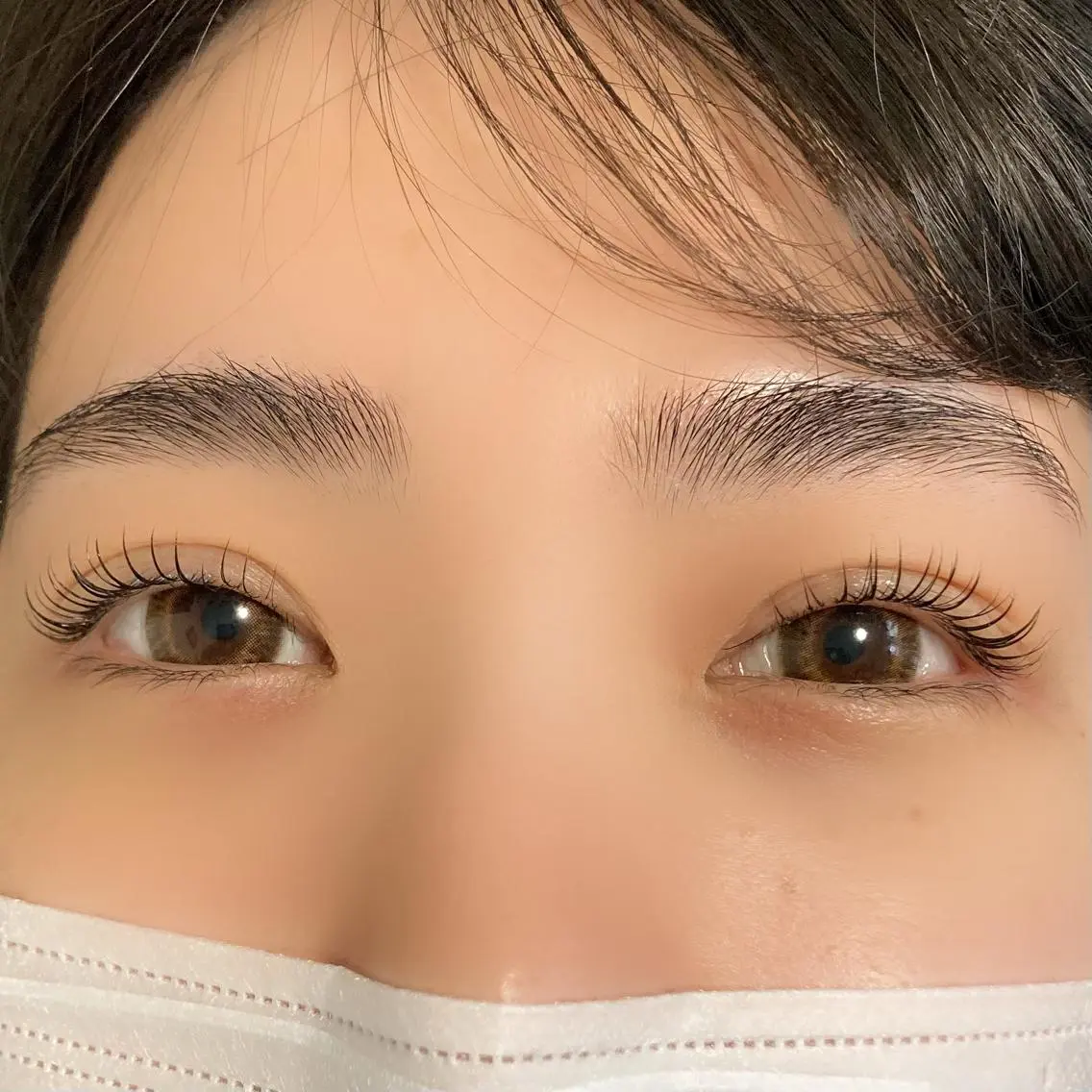 ラッシュリフト♡美容液コーティング仕上げの写真