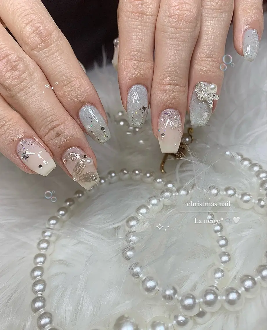 ネイル ハンドネイル La neige* yuki 🐩🌙のネイルデザイン