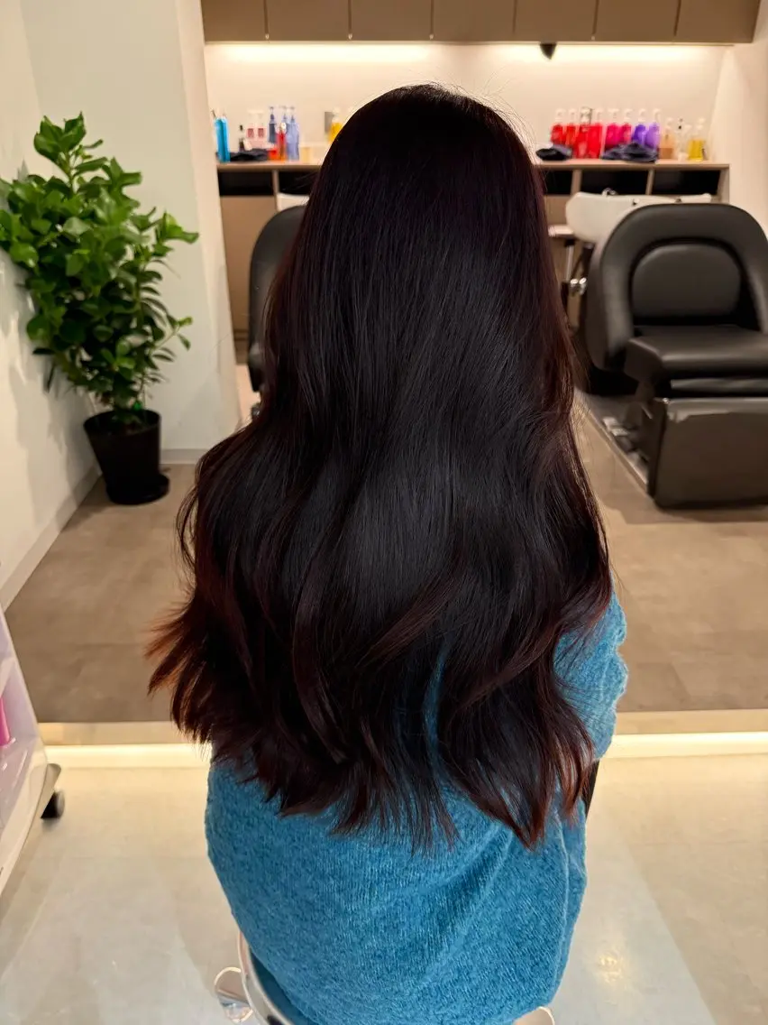 ロング カラー ベージュカラー ブリーチ ブラウンカラー ケアブリーチ カシス ヘアカラー 🎀韓国ヘア× 透明感カラー🎀正源のヘアスタイル