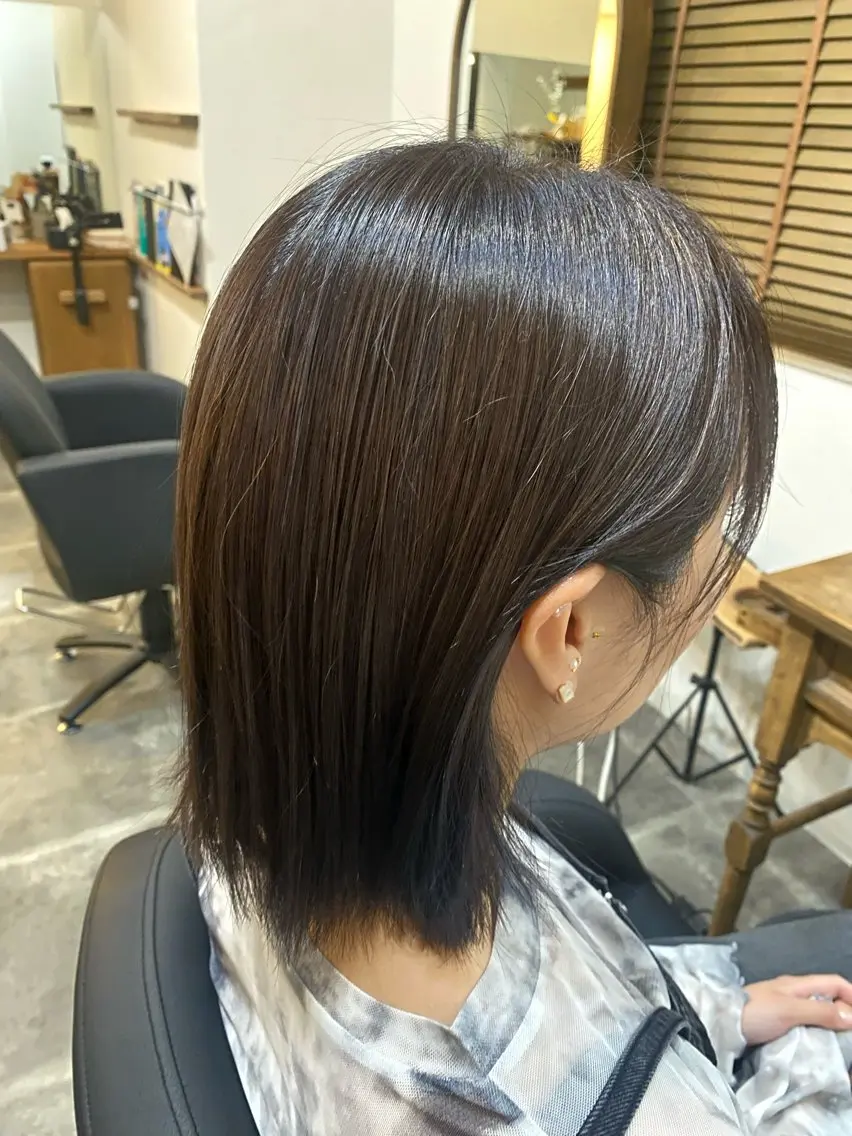 ミディアム momoka モデル募集のヘアスタイル