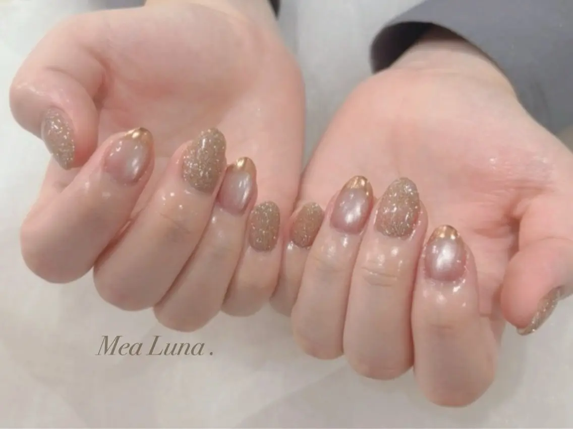 ネイル ハンドネイル Mea Luna .のネイルデザイン