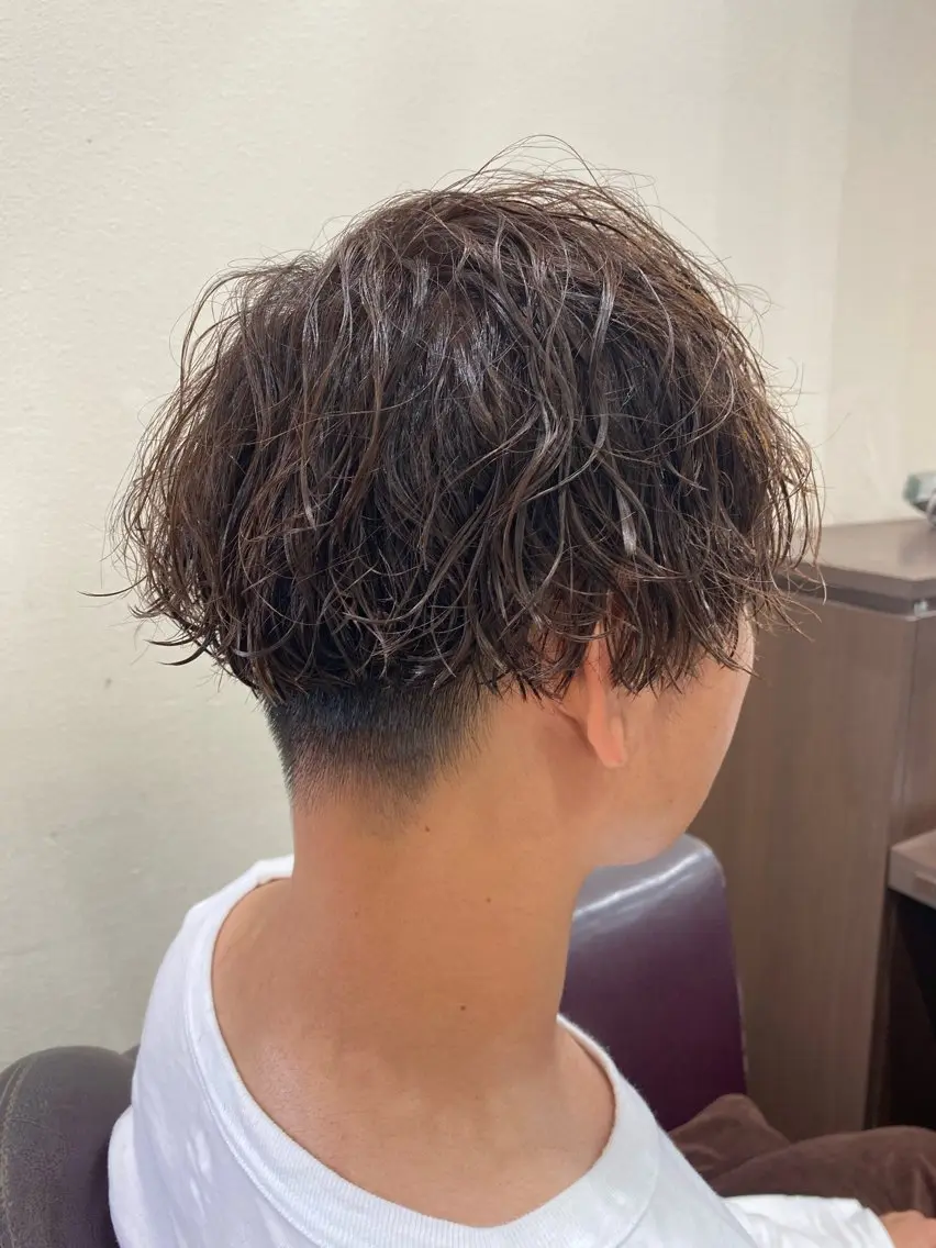 パーマ メンズ メンズパーマ 仲井 充のヘアスタイル